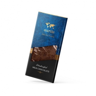 Chocolate de Leche con Trocitos de Galleta (100g) - Aurile Selection