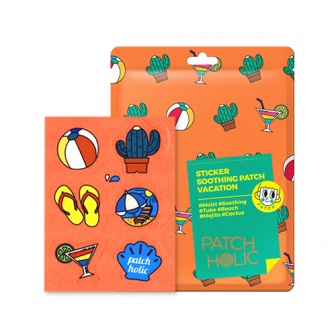 Parches Refrescantes Calmantes Vacation 6 pcs PATCH HOLIC