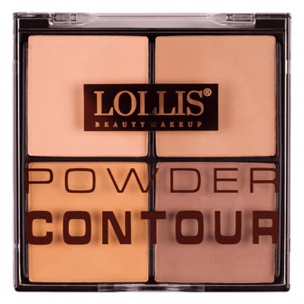 Paleta de Contorno en Polvo 02 - 4 Colores (24 g) – LOLLIS