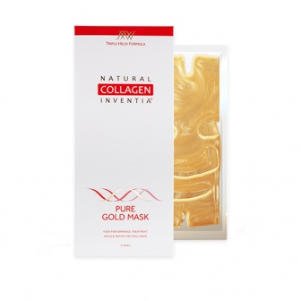 Mascarilla Pure Gold con Colágeno Inventia