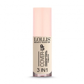 Cover UP 3 en 1 - Corrector, Contorno y Base 02 5 ml LOLLIS